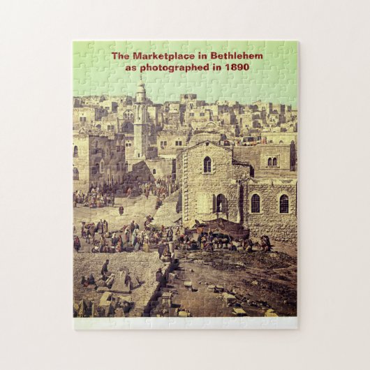 Bethlehem, Heiliges Land, Jigsaw Puzzle (Vertikal)