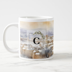 Bethlehem im Schnee Jumbo-Mug – Friedlich Jumbo-Tasse