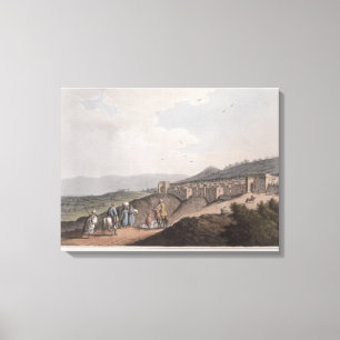 Bethlehem in Palästina, Ansicht des Hauptteils Leinwanddruck