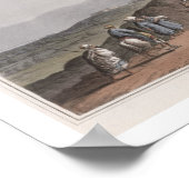 Bethlehem in Palästina, Blick auf den Hauptteil Poster (Ecke)