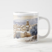Bethlehem in Snow Jumbo Tasse - Serene (Rechts)