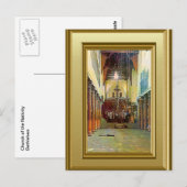 Bethlehem, Inside Church of the Nativity Postkarte (Vorne/Hinten)