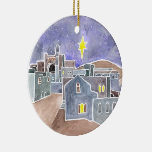 Bethlehem Keramik Jesse Tree Ornament (Rechts)