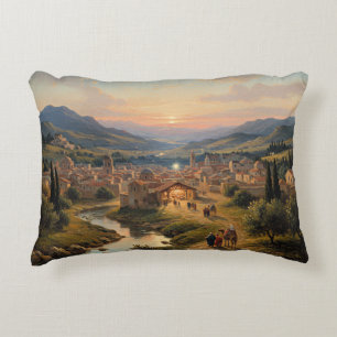 Bethlehem, Krippenszene, Dekokissen