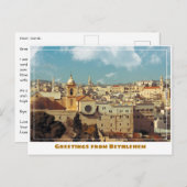 Bethlehem mit Skyline Postkarte (Vorne/Hinten)