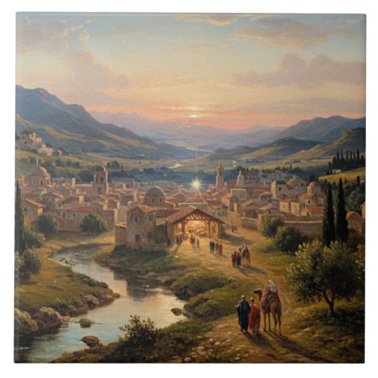 Bethlehem, Nativity Scene, Fliese (Vorderseite)