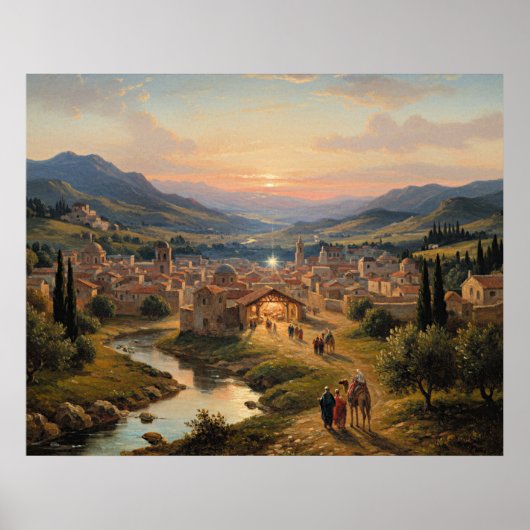 Bethlehem, Nativity Scene, Poster (Vorne)