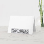 Bethlehem Night (Shining Stars) Grußkarten Feiertagskarte (Rückseite)