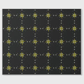 Bethlehem Night Shinting Stars Geschenkpapier (Flach)