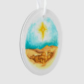 Bethlehem-Ornament Ornament (Vorderseite)