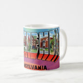 Bethlehem PA Postkarte Kaffeetasse (VorderseiteRechts)