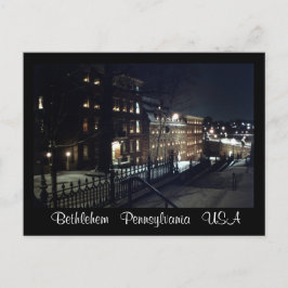 Bethlehem Pa USA 21 Postkarte
