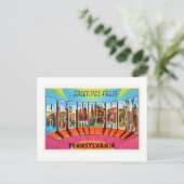 Bethlehem Pennsylvania PA Vintage Travel Souvenir Postkarte (Stehend Vorderseite)