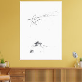 Bethlehem Star and Three Kings - Krippe Leinwanddruck (Insitu (Wohnzimmer))