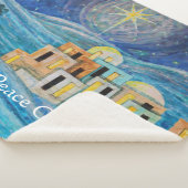 Bethlehem Star "Weltfrieden" Blanket Sherpadecke (3/4)