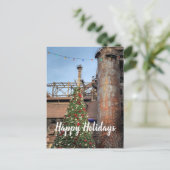 Bethlehem Steel PA Weihnachtsfeiertage Postkarte (Stehend Vorderseite)