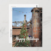 Bethlehem Steel PA Weihnachtsfeiertage Postkarte (Vorne/Hinten)