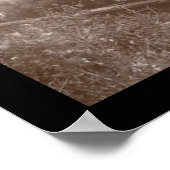 Bethlehem Steel Works Foto 1896 Poster (Ecke)