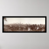 Bethlehem Steel Works Foto 1896 Poster (Vorne)