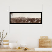 Bethlehem Steel Works Foto 1896 Poster (Küche)