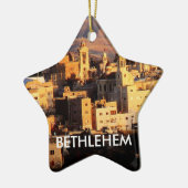 Bethlehem-Stern-Verzierung Keramikornament (Links)