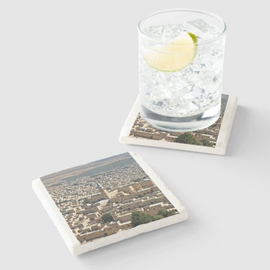 Bethlehem town, Marble Stone Coaster Steinuntersetzer (Seitenansicht)