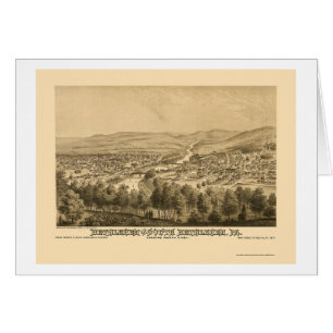 Bethlehem u. Südbethlehem, panoramische Karte 187