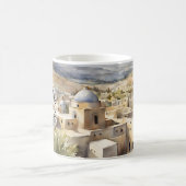 Bethlehem Watercolor Tasse - Zeitloses Heiliges La (Mittel)