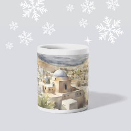 Bethlehem Watercolor Tasse - Zeitloses Heiliges La