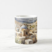 Bethlehem Watercolor Tasse - Zeitloses Heiliges La (Mittel)
