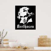 Bethoven Poster (Küche)