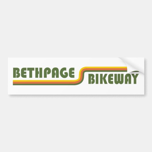 Bethpage Bikeway Autoaufkleber (Vorne)