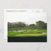 Bethpage Black Course, Farmingdale NY Postkarte (Vorne/Hinten)