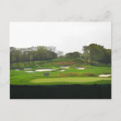Bethpage Black Course, Farmingdale NY Postkarte (Vorderseite)