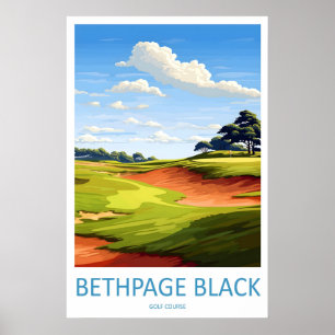 Bethpage Black Golf Club Reise Druck Wand Kunst