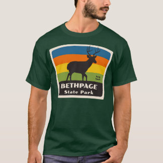 Bethpage Staat Park New York Roaming Deer T-Shirt