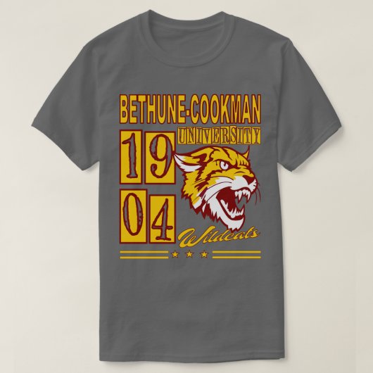 Bethune 1904 Cookman Apparel 7 T-Shirt (Design vorne)