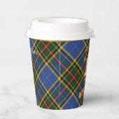 Bethune Personalisiert Tartan Christmas Pappbecher (Rechts)