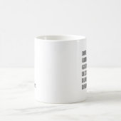 Betiteln Sie Electro-Störschub Dubstep Trommel- Kaffeetasse (Mittel)
