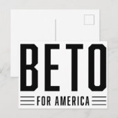 Beto for America Postkarten #1 (Vorne/Hinten)