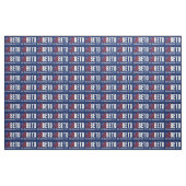 Beto for Governor 2022 Texas Election Blue Flag Stoff (Fat Quarter (45,7 x 55,9 cm))