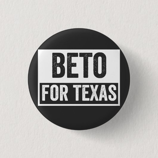 Beto FOR TEXAS Button (Vorderseite)