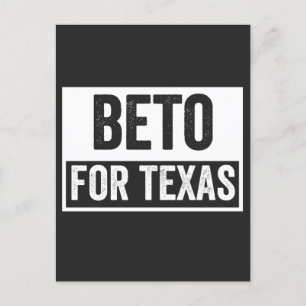 Beto FOR TEXAS Feiertagspostkarte
