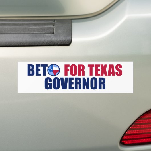 Beto for Texas Governor 2022 Midterm Election Autoaufkleber (Auf Auto)