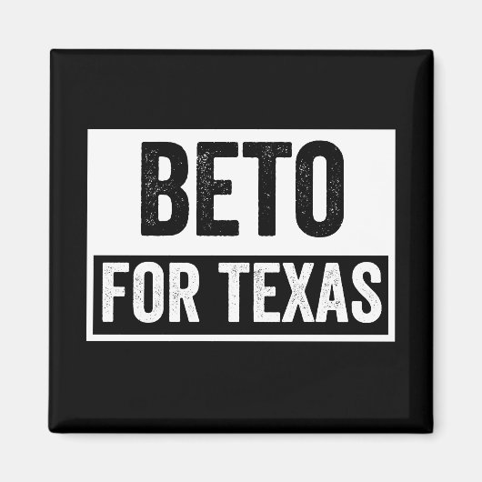 Beto FOR TEXAS Magnet (Vorne)