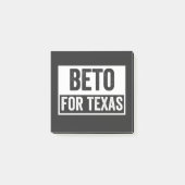 beto FOR TEXAS Post-it Klebezettel (Vorderseite)