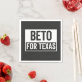 Beto FOR TEXAS Serviette (Beispiel)