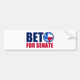 Beto für Texas-Senat 2018 Autoaufkleber