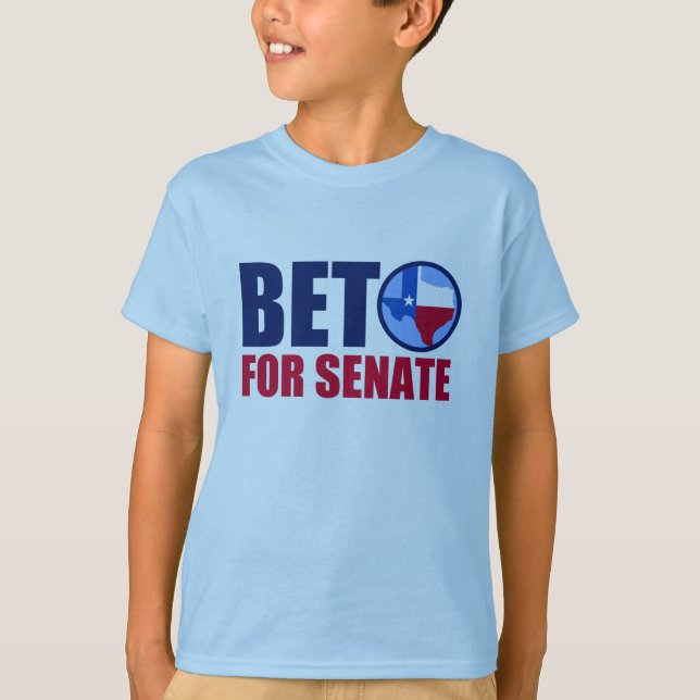 Beto für Texas-Senat 2018 T-Shirt (Vorderseite)