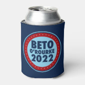 Beto O'Rourke 2022 Wahl Patriotisch Politisch Dosenkühler (Kanne Vorderseite)